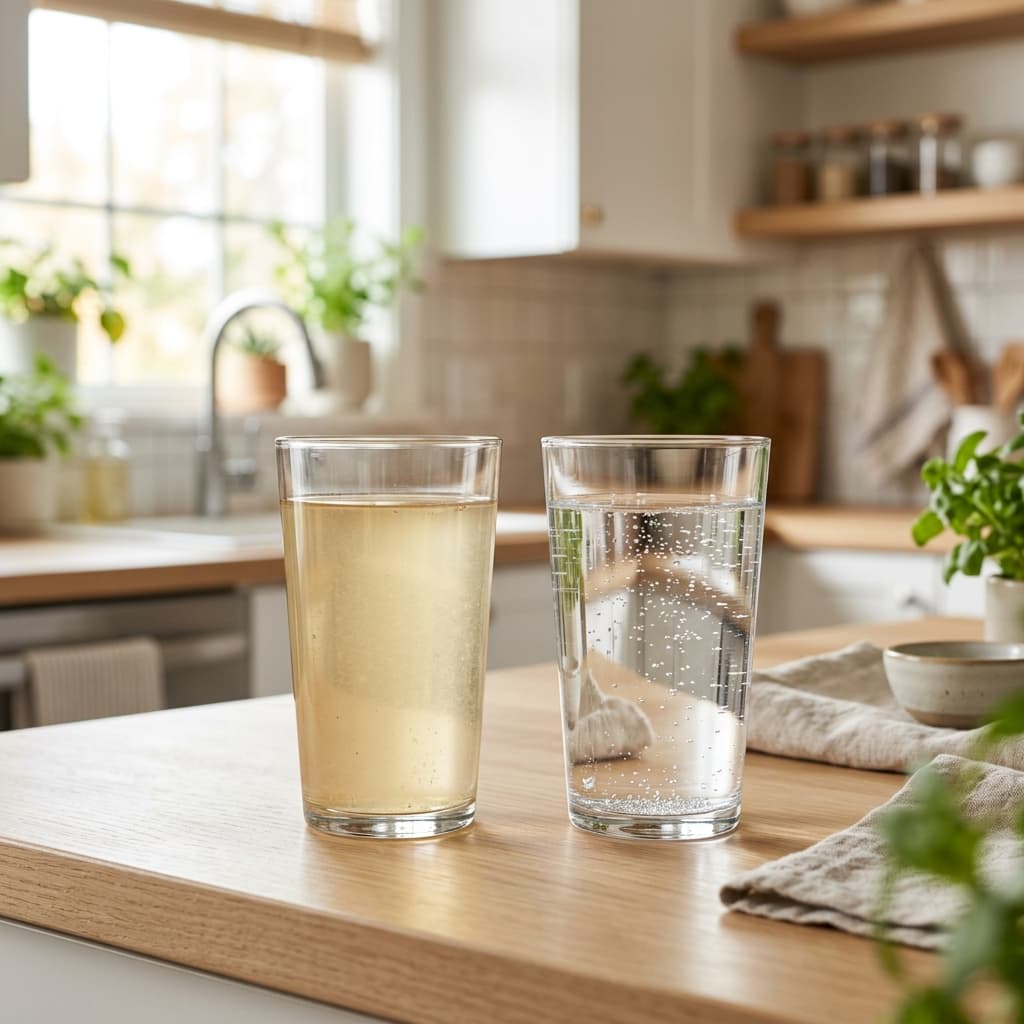 Discolored water